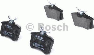 BOSCH Колодки тормозные AUDI 96-/CITROEN 99-/RENAULT 98-/PEUGEOT 00-/VW 95- задние (571361, 0986494387)