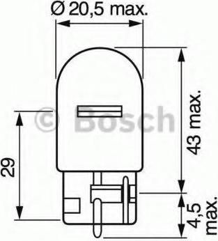 BOSCH Лампа W21W на японцев (1 987 302 251)