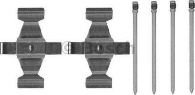 Bosch 1 987 474 743 комплектующие, колодки дискового тормоза на MERCEDES-BENZ C-CLASS купе (CL203)