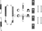 Bosch 1 987 475 176 комплектующие, тормозная колодка на HONDA CIVIC III Hatchback (AL, AJ, AG, AH)