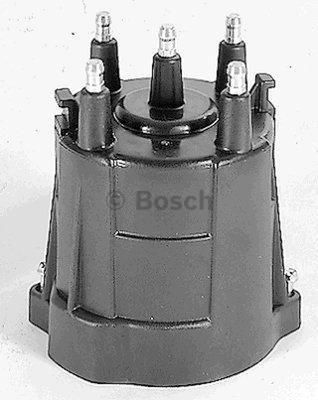 BOSCH Крышка распределения зажигания OPEL Astra F, Kadett E, Vectra A 1211258 (1235522863, 1235522863)