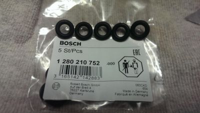 Bosch 1 280 210 752 уплотнительное кольцо топливной форсунки 7,52×3,53 мм