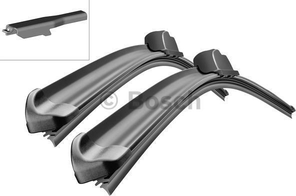 BOSCH Комплект стеклоочистителей ATW 550/550 A969S Mercedes W171 SLK 04- (119354, 3397118969)