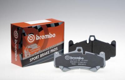 Brembo 07.B314.38 комплект высокоэффективных тормозных колодок на PEUGEOT 208
