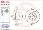 Brembo 08.2275.10 тормозной диск на FORD TAUNUS '80 (GBS, GBNS)