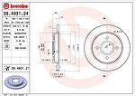 Brembo 08.4931.21 тормозной диск на FORD SIERRA (GBG, GB4)
