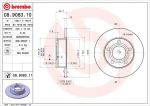 Brembo 08.9083.11 тормозной диск на AUDI A6 (4B2, C5)