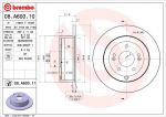 BREMBO 08.A600.11 диск тормозной задний! с покрытием Hyundai Santa Fe 2.7i/2.2CRDi 05> (08.A600.11)