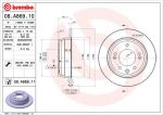 BREMBO Диск торм. окраш. Re HY i30, KIA Cee`d 06-, Sporta (08A86911)