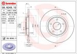 Brembo 08.N249.10 тормозной диск на FIAT FREEMONT (JC_, JF_)