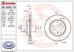 BREMBO Диск тормозной MAZDA 626 2.0-2.2 87-97 передний (GJ253325XB, 09.5252.10)
