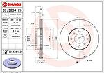 Brembo 09.5254.21 тормозной диск на NISSAN PRIMERA Traveller (WP11)