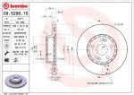 Brembo 09.5296.10 тормозной диск на RENAULT 25 (B29_)