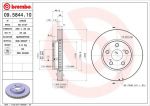 BREMBO Диск тормозной TOYOTA CARINA E 1.6-2.0 92-95/CELICA 1.8 93- передний вент. (561822, 09.5844.10)