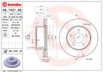Brembo 09.7421.81 тормозной диск на JEEP GRAND CHEROKEE I (ZJ)