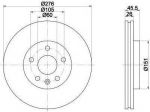 Brembo 09.7628.1X тормозной диск на OPEL ASTRA G универсал (F35_)