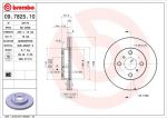 BREMBO (562 169 J) Диск торм пер вент YARIS (562169J, 09.7825.10)