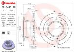Brembo 09.8495.10 тормозной диск на NISSAN ATLEON