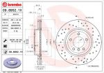 BREMBO Диск тормозной передн, 330i E46, 330D (09.8952.1X)