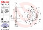Brembo 09.9162.1X тормозной диск на SAAB 9-3 (YS3F)
