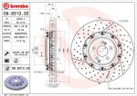 BREMBO Торм.диск пер.[390x36] 5 отв. (09.9313.33)