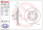 BREMBO Диск тормозной HYUNDAI TERRACAN 2.5-3.5 01- передний D=280мм. (51712H1000, 09.9557.10)