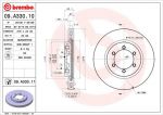 BREMBO Диск тормозной передний Ssangyong Korando/Musso/Rexton (4144106211, 09.A330.10)