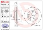 Brembo 09.A407.11 тормозной диск на HONDA CR-V II (RD_)