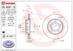 BREMBO Диск тормозной вент. задний VW PASSAT Variant (3B6) (11/00-08/05) R (8D0615601D, 09.A597.10)