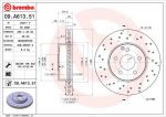 BREMBO Торм.диск пер.вент.[295x28] 5 отв.[min2] (09.A613.51)