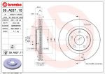 Brembo 09.A637.10 Диск тормозной CHRYSLER SEBRING/DODGE CALIBER/JEEP COMPASS/PATRIOT перед.D=294мм
