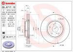 BREMBO Диск тормозной Lexus IS C (GSE2_) 250 (09.A717.11)