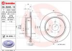 Brembo 09.B265.11 тормозной диск на INFINITI FX