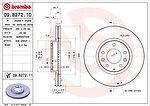 BREMBO Диск тормозной Mazda 6 (GG) 2.5 (G33Y3325X, 09.B272.10)