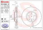 BREMBO Диск тормозной 09.B498.10 (09.B498.10)