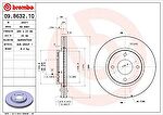 BREMBO Диск тормозной 09.B632.10 (09.B632.10)