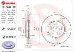 BREMBO Диск тормозной 09.B648.10 (09.B648.10)