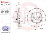 Brembo 09.C710.10 тормозной диск на TOYOTA ALPHARD / VELLFIRE (GGH2_, ANH2_, ATH2_)