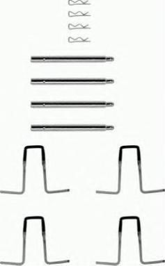 Brembo A 02 277 комплектующие, колодки дискового тормоза на MERCEDES-BENZ седан (W123)