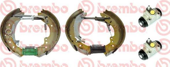 Brembo K 23 034 комплект тормозных колодок на PEUGEOT BOXER автобус (230P)