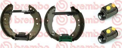 Brembo K 24 007 комплект тормозных колодок на FORD ESCORT III (GAA)