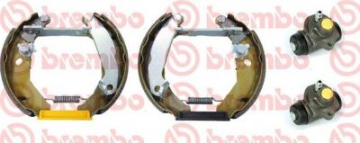 Brembo K 24 027 комплект тормозных колодок на FORD FIESTA фургон (FVD)