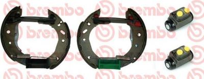 Brembo K 24 057 комплект тормозных колодок на FORD FIESTA IV (JA_, JB_)