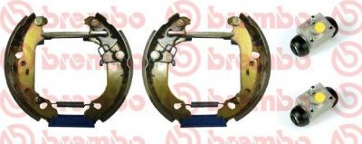 Brembo K 24 058 комплект тормозных колодок на FORD KA (RB_)