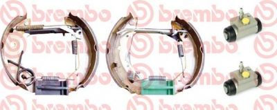 Brembo K 50 003 комплект тормозных колодок на MERCEDES-BENZ A-CLASS (W168)