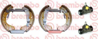 Brembo K 59 020 комплект тормозных колодок на OPEL KADETT E кабрио (43B_)