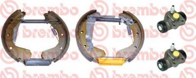 Brembo K 59 025 комплект тормозных колодок на OPEL KADETT E Наклонная задняя часть (33_, 34_, 43_, 44_)