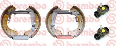 Brembo K 59 026 комплект тормозных колодок на OPEL KADETT E кабрио (43B_)