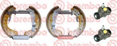 Brembo K 59 030 комплект тормозных колодок на OPEL KADETT E Наклонная задняя часть (33_, 34_, 43_, 44_)