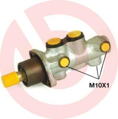 Brembo M 23 076 главный тормозной цилиндр на FIAT FIORINO фургон (146)